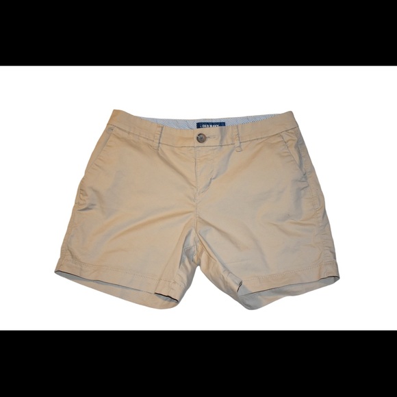 Old Navy High Waisted Everyday chino shorts like new cute comfy size 0 - Picture 2 of 10